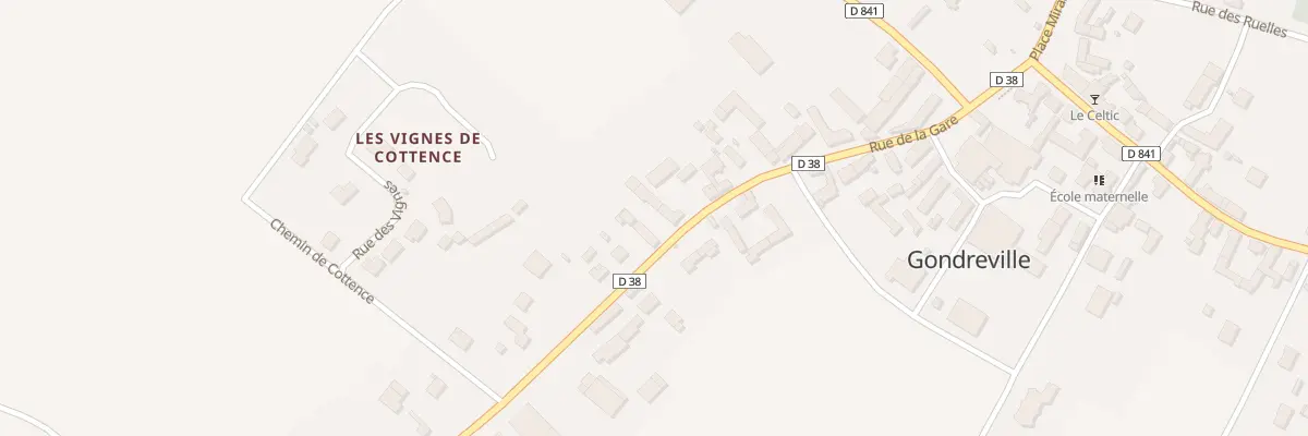 Plan du 26 Rue de la Gare à Gondreville