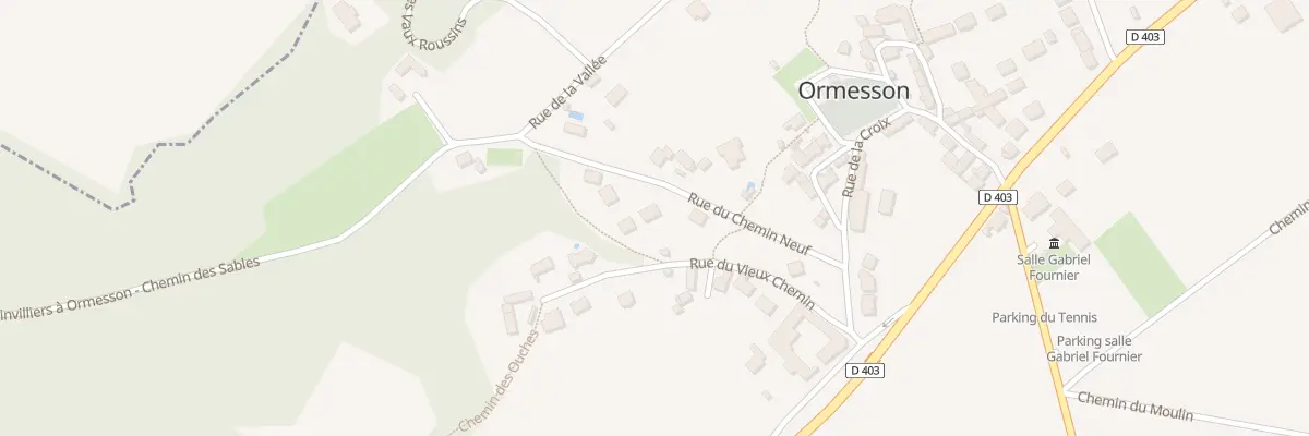 Plan du 7 Che Neuf à Ormesson