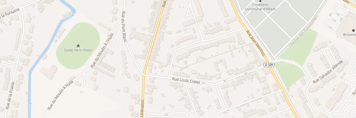 Plan du 57 Rue Jean Catelas à Albert
