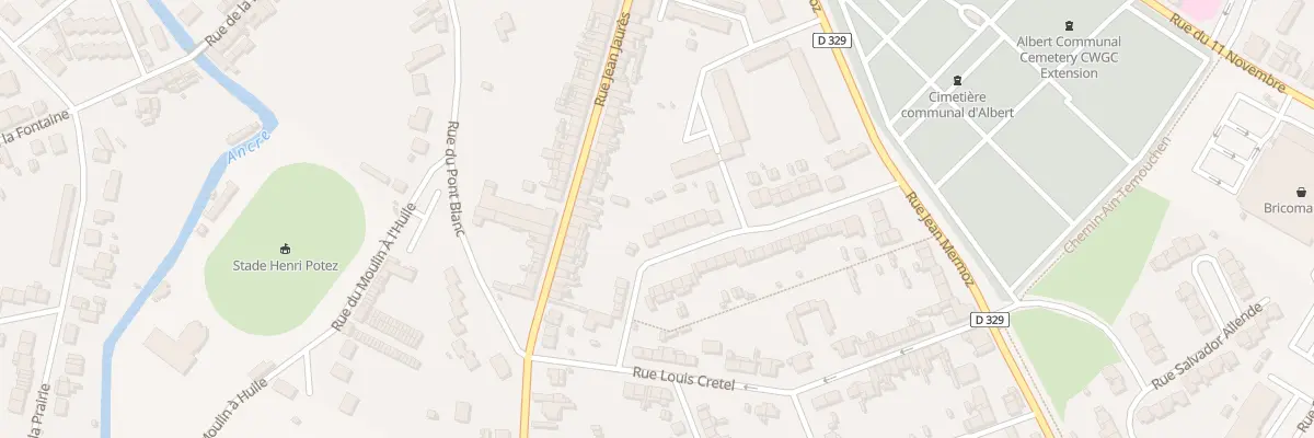 Plan du 30 Rue Jean Catelas à Albert