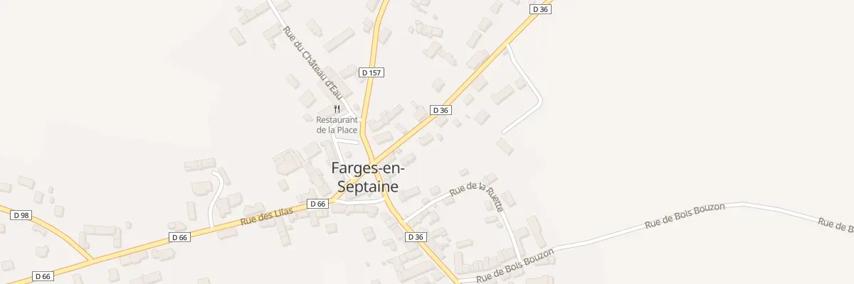 Plan du 4 Rue du Merisier à Farges-en-Septaine