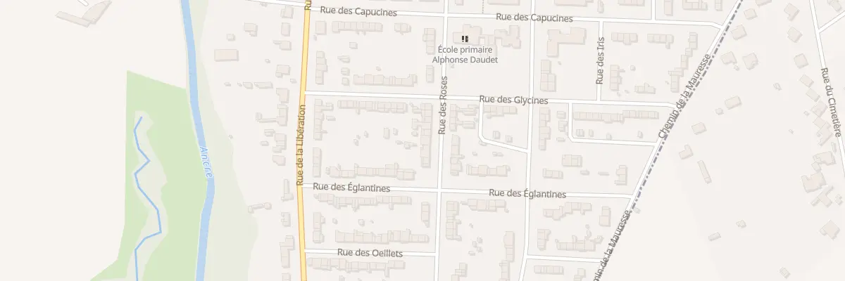 Plan du 54 Rue des Roses à Albert