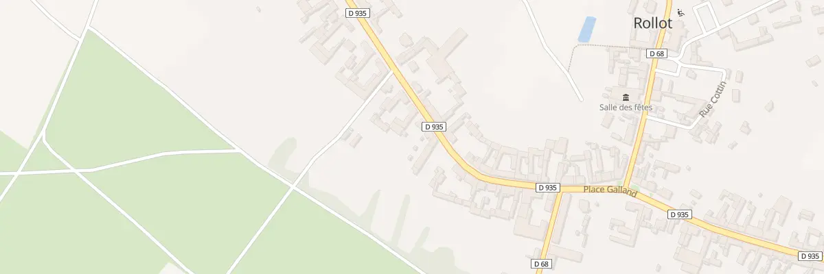 Plan du 21 Rue Haute à Rollot