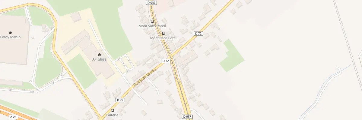 Plan du 2180 Rte Nationale à Verquigneul