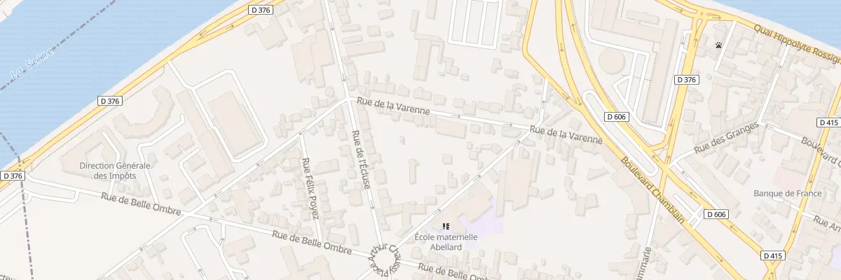 Plan du 17 Rue de la Varenne à Melun