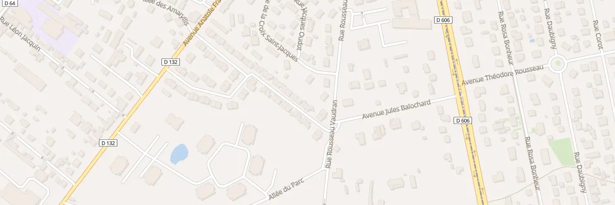 Plan du 225 Rue Jean Monnet à Dammarie-les-Lys