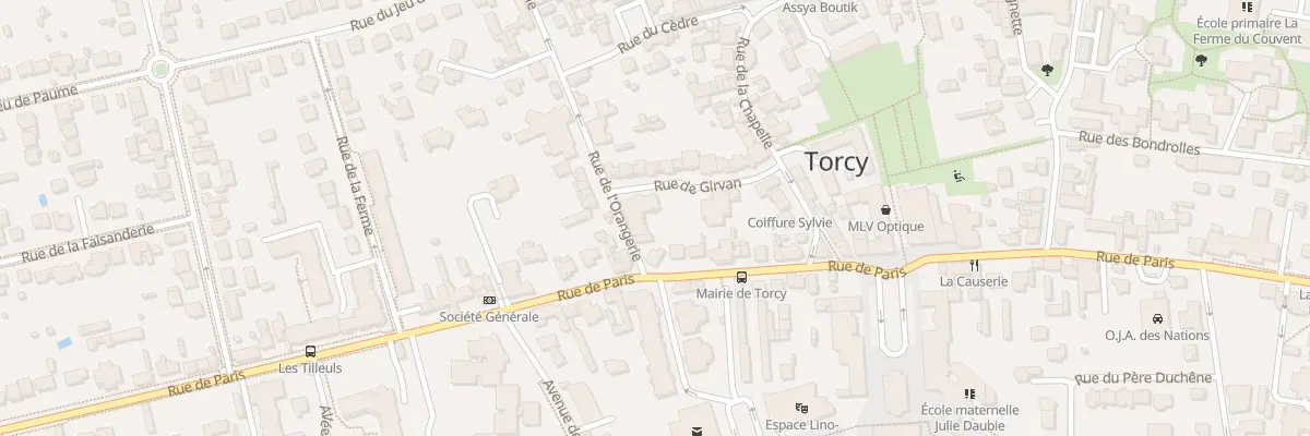 Plan du 4 Rue de l’Orangerie à Torcy