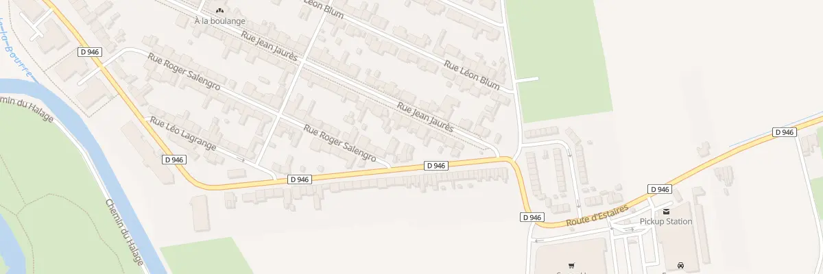 Plan du 64 Rue Jean Jaures à Merville