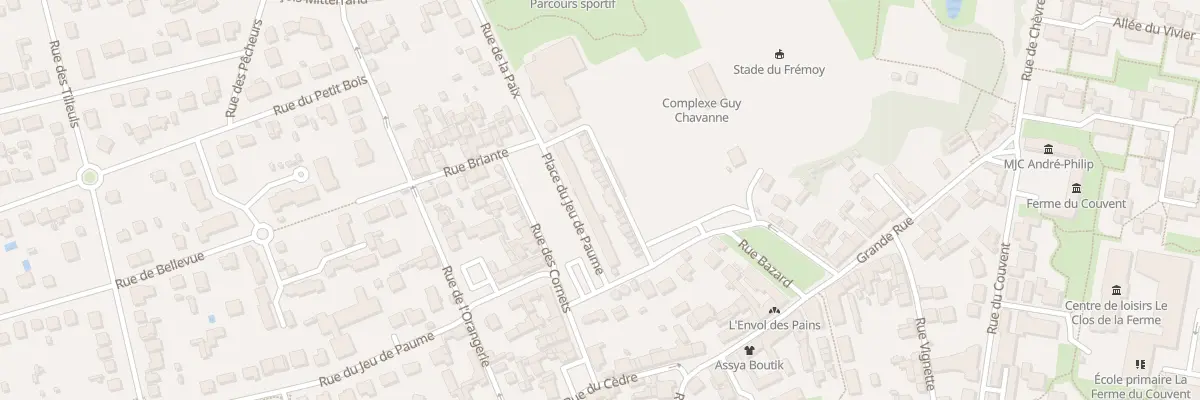 Plan du 9 Pl du Jeu de Paume à Torcy