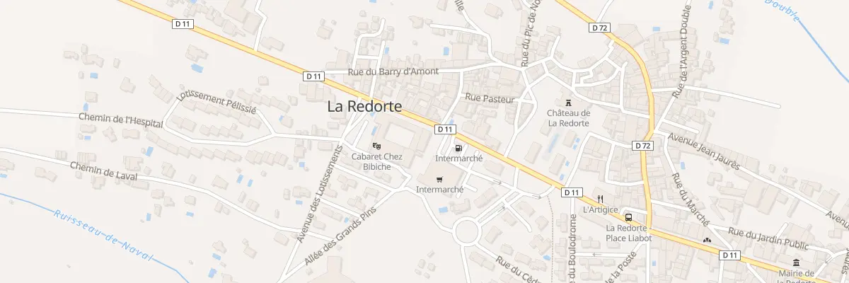 Plan du 10B Av du Minervois à La Redorte