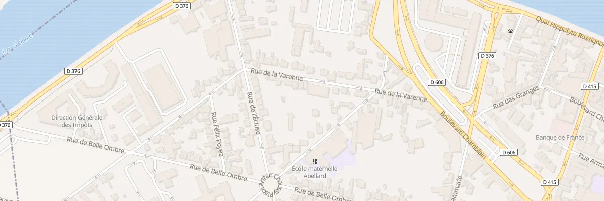 Plan du 15B Rue de la Varenne à Melun