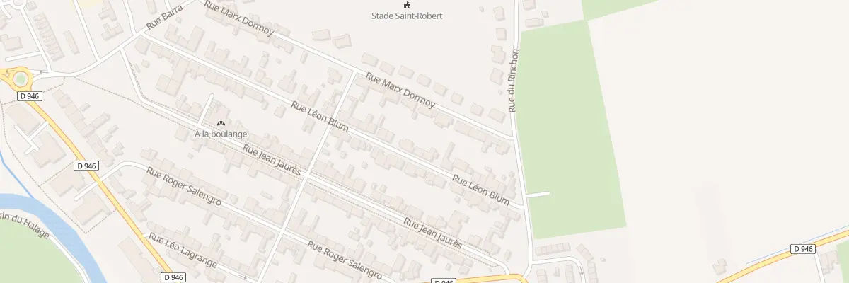 Plan du 51 Rue Leon Blum à Merville