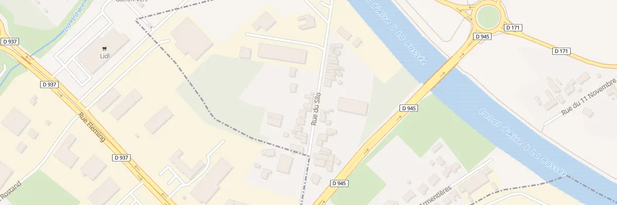 Plan du 13 Rue du Silo à Essars