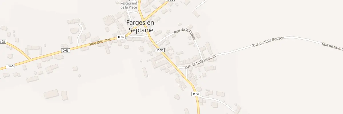 Plan du 19 Rue des Epinettes à Farges-en-Septaine