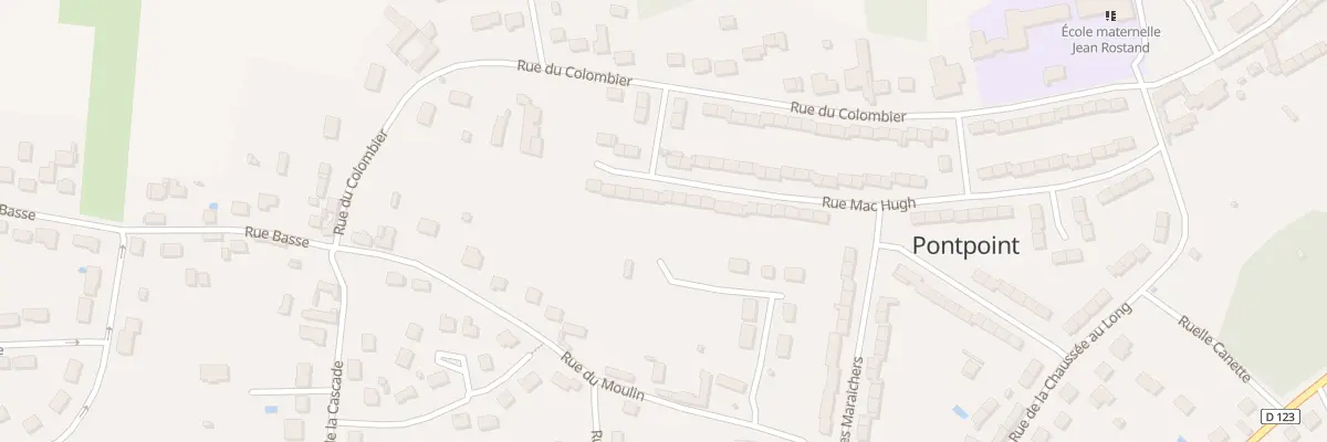 Plan du 349 Rue Mac Hugh à Pontpoint