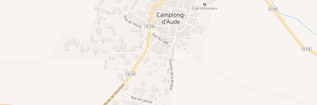 Plan du 5 Che de la Rivière à Camplong-d’Aude