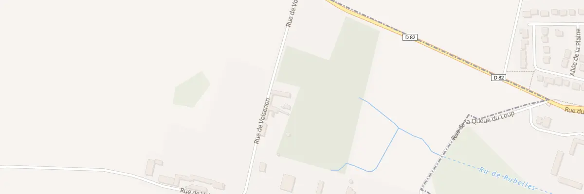 Plan du 6 Rue de Voisenon à Vert-Saint-Denis