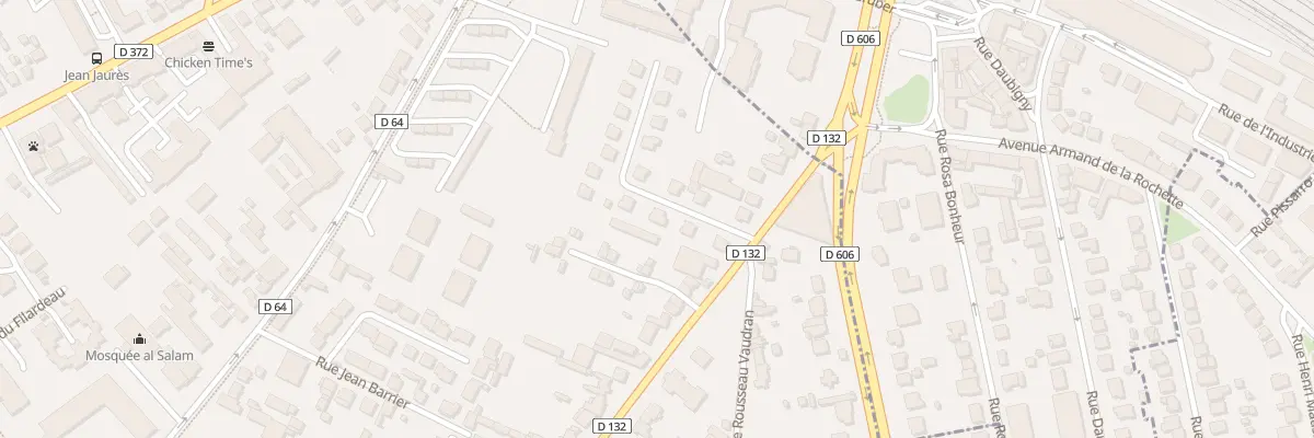 Plan du 69 Imp des Castors à Dammarie-les-Lys