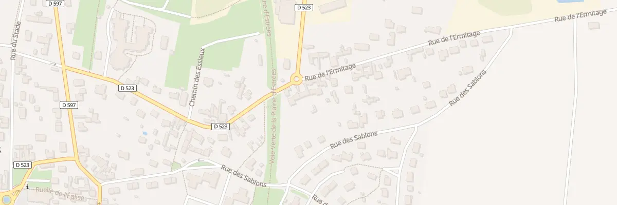 Plan du 34 Rue de l’Ermitage à Estrées-Saint-Denis