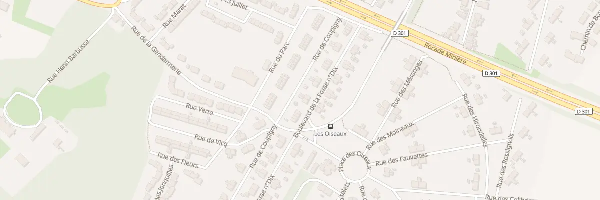 Plan du 40 Bd de la Fosse 10 à Hersin-Coupigny