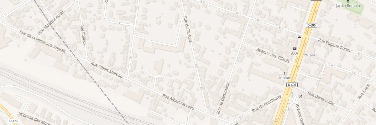 Plan du 62 Rue de l’Ecluse à Melun