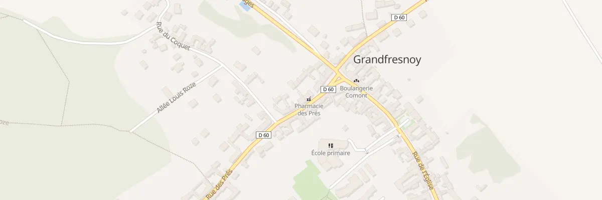 Plan du 18 Rue des Prés à Grandfresnoy