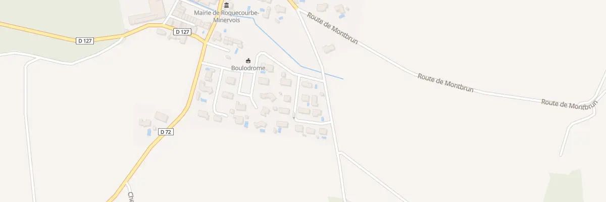 Plan du 10 Rue des Perrieres à Roquecourbe-Minervois