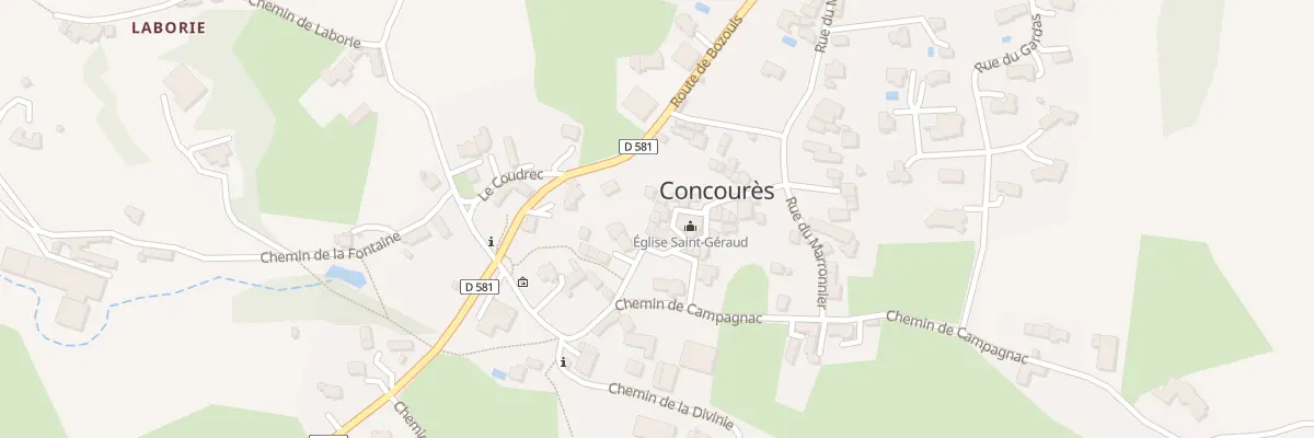 Plan du 5691 Concoures à Sébazac-Concourès