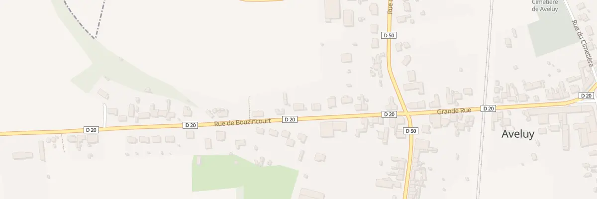 Plan du 11B Rue de Bouzincourt à Aveluy