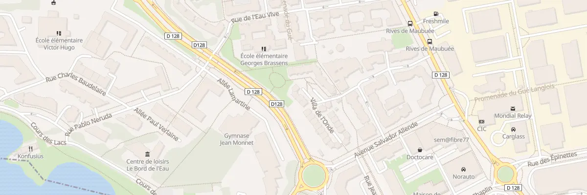 Plan du 20 Vla de l’Onde à Torcy