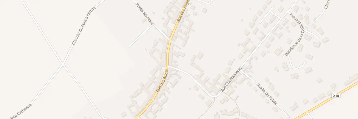 Plan du 438 Rue des Auges à Grandfresnoy