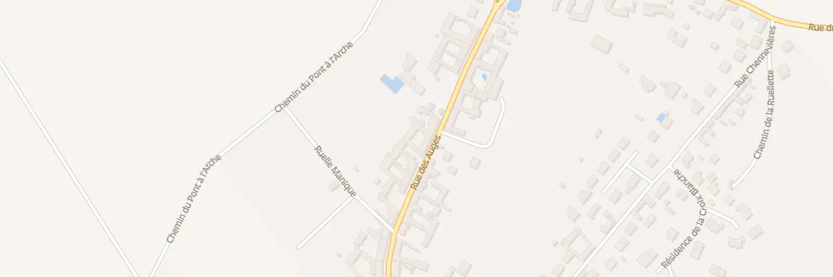 Plan du 587 Rue des Auges à Grandfresnoy