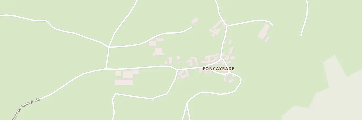 Plan du 5054 Foncayrade à Sébrazac