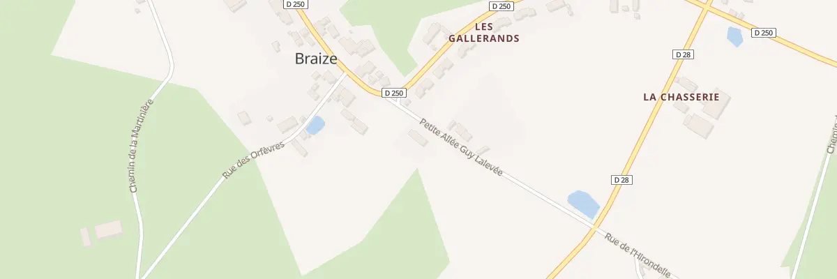 Plan du 5 Pta Guy Lalevee à Braize
