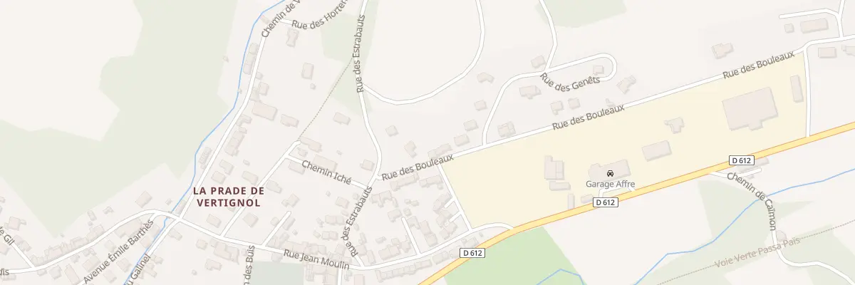 Plan du 3 Rue des Bouleaux à Labastide-Rouairoux