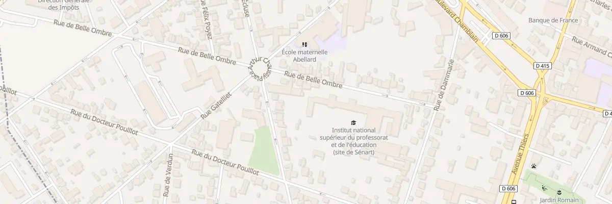 Plan du 7 Rue de Belle Ombre à Melun