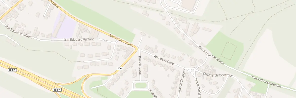 Plan du 3 Rue de la Gare à Hersin-Coupigny
