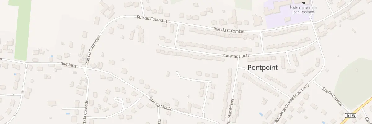 Plan du 329 Rue Mac Hugh à Pontpoint