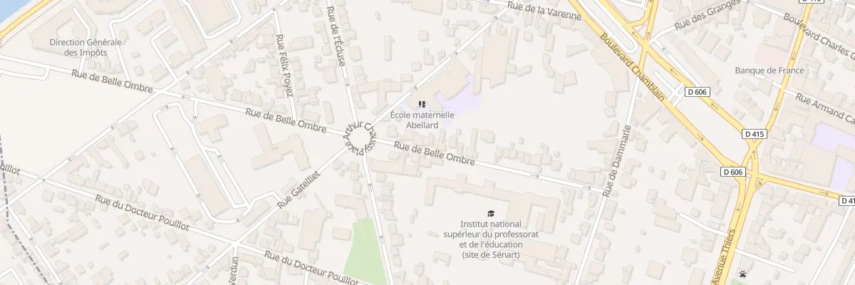 Plan du 28B Rue de Belle Ombre à Melun