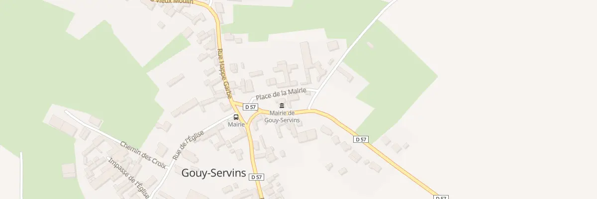 Plan du 8 Pl de la Mairie à Gouy-Servins