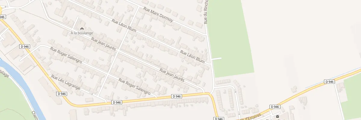 Plan du 64 Rue Leon Blum à Merville