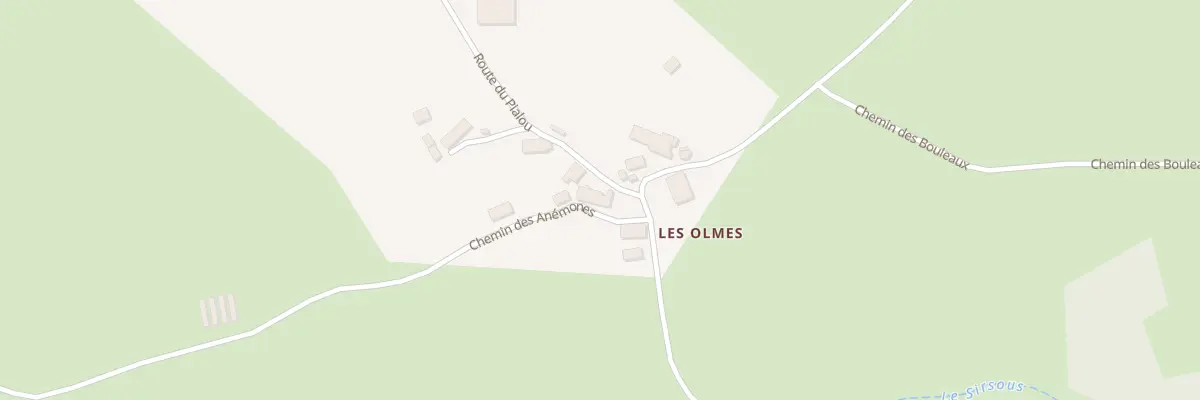 Plan du 5137 Les Holmes à Prondines