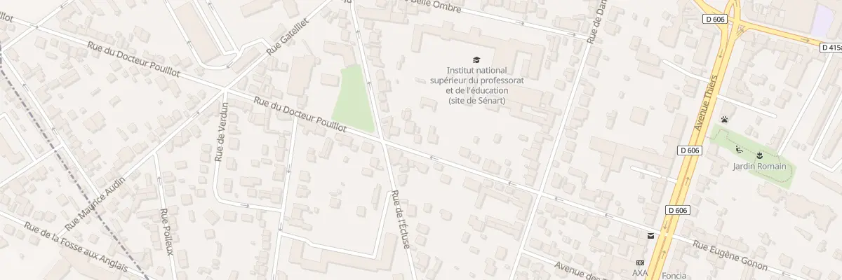 Plan du 32B Rue du Docteur Pouillot à Melun