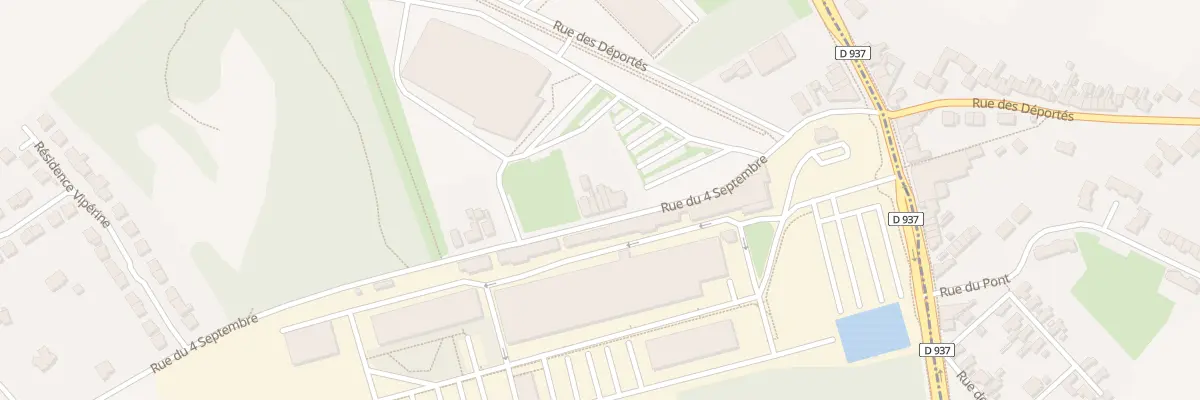 Plan du 9 Rue du 4 Septembre à Verquin