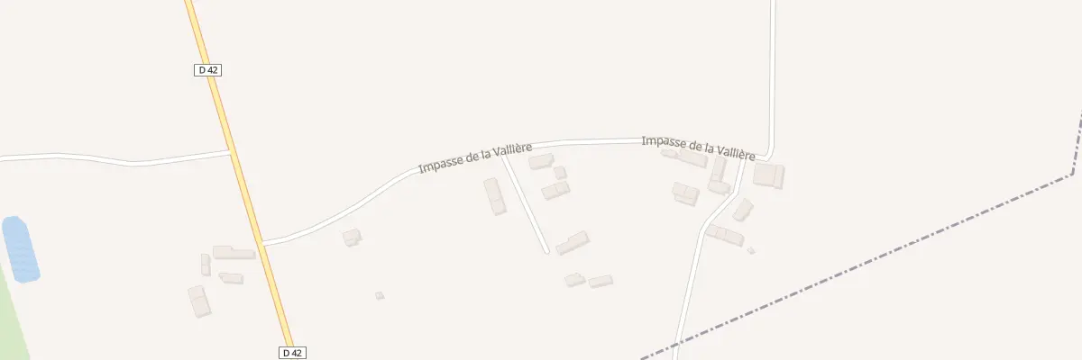 Plan du 5104 La Valliere à Oussoy-en-Gâtinais