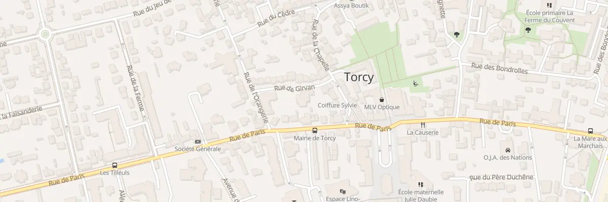 Plan du 9 Rue de Girvan à Torcy