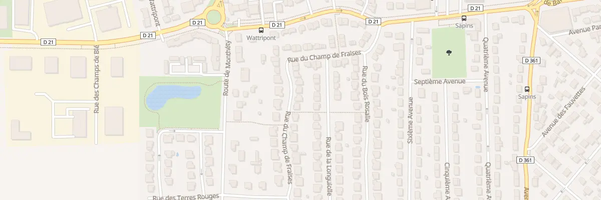 Plan du 27 Rue du Champ de Fraises à Roissy-en-Brie