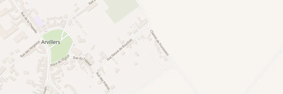 Plan du 18B Rue Neuve à Arvillers