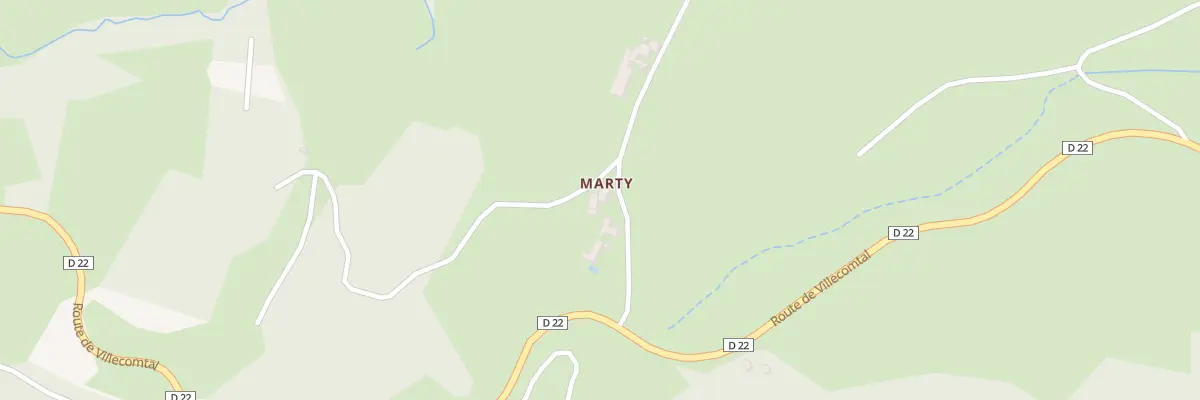 Plan du 5068 Marty à Sébrazac