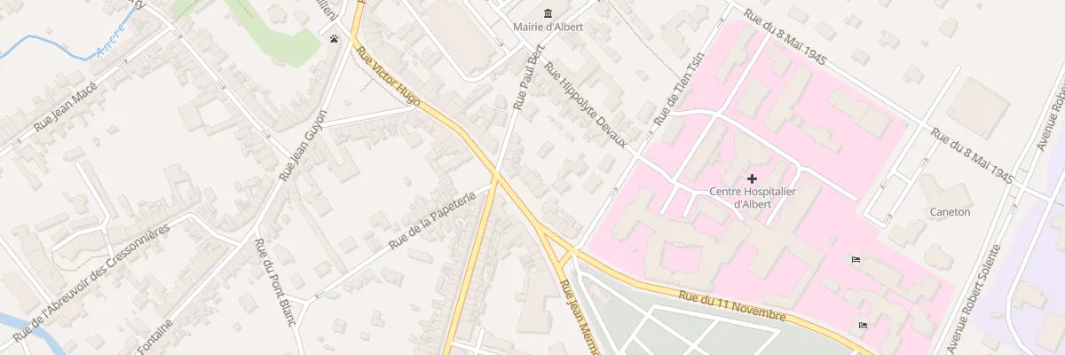 Plan du 61 Rue Victor Hugo à Albert